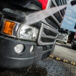 Semi Truck Tractor Washing